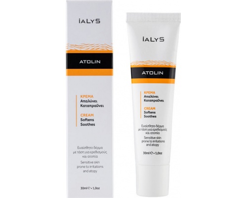 iALYS Atolin Cream Κρέμα για Ευαίσθητο Δέρμα με Τάση για Ερεθισμούς & Ατοπία, 30ml iALYS Atolin Cream Κρέμα για Ευαίσθητο Δέρμα με Τάση για Ερεθισμούς & Ατοπία, 30ml
