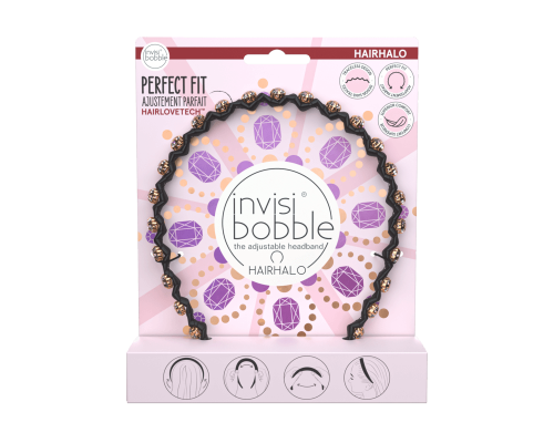 Invisibobble Hairhalo Headband British Royal Put Your Crown On Στέκα Μαλλιών, 1τμχ Invisibobble Hairhalo Headband British Royal Put Your Crown On Στέκα Μαλλιών, 1τμχ