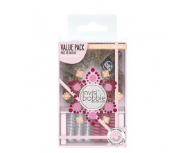 Invisibobble Set British Royal Queen For A Day Σετ Λαστιχάκια Μαλλιών, 7τμχ