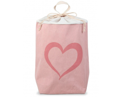 Kiokids, Καλάθι Αποθήκευσης Ρούχων, Ροζ Καρδιά, 2929, 1 τμχ. Kiokids, Καλάθι Αποθήκευσης Ρούχων, Ροζ Καρδιά, 2929, 1 τμχ.