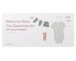 Korres Welcome Baby the Essentials Kit, Σετ Ρούχων Νεογέννητου από 100% Οργανικό Βαμβάκι και Κρέμα Αλλαγής Πάνας 20ml. Korres Welcome Baby the Essentials Kit, Σετ Ρούχων Νεογέννητου από 100% Οργανικό Βαμβάκι και Κρέμα Αλλαγής Πάνας 20ml.