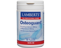 Lamberts Osteoguard Συμπλήρωμα Διατροφής με Ασβέστιο & Μαγνήσιο για Υγιή Οστά, 90 ταμπλέτες