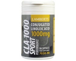Lamberts Performance CLA 1000mg Συμπλήρωμα Διατροφής Για Ιδανικό Σώμα, 90 κάψουλες  Lamberts Performance CLA 1000mg Συμπλήρωμα Διατροφής Για Ιδανικό Σώμα, 90 κάψουλες