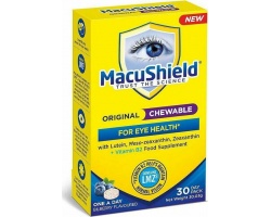 MacuShield Original For Eye Health Συμπλήρωμα Διατροφής για την Υγεία των Ματιών με Βιταμίνη B2, 30 μασώμενα δισκία