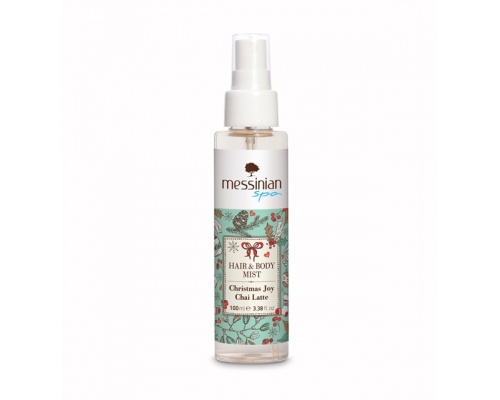 Messinian Spa Christmas Joy Chai Latte Hair & Body Mist για Μαλλιά & Σώμα, 100ml Messinian Spa Christmas Joy Chai Latte Hair & Body Mist για Μαλλιά & Σώμα, 100ml
