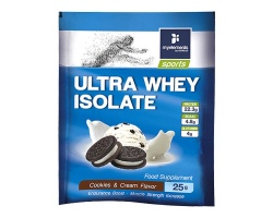 My Elements Sports Ultra Whey Isolate Cookies & Cream Πρωτεΐνη Ορού Γάλακτος με Γεύση Μπισκότο, 25gr 