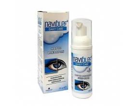 Novax NaviBlef Daily Care Αφρός Βλεφάρων Για τον Καθαρισμό των Οφθαλμικών Εκκρίσεων, 50ml