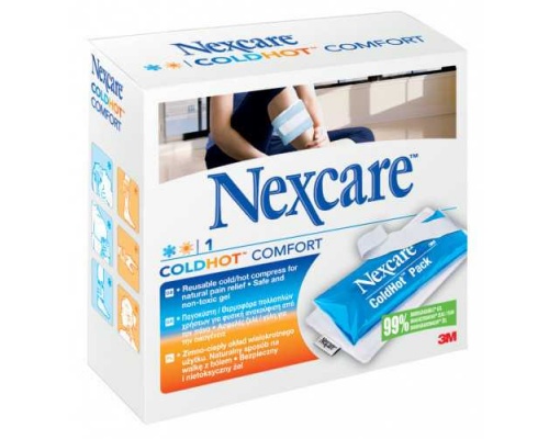 3M Nexcare ColdHot Comfort 11x26cm Παγοκύστη & Θερμοφόρα, 1 τμχ 3M Nexcare ColdHot Comfort 11x26cm Παγοκύστη & Θερμοφόρα, 1 τμχ