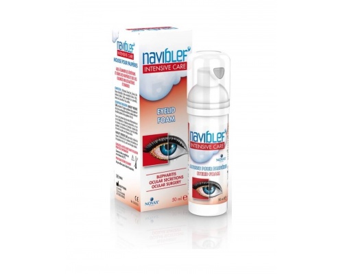 Novax NaviBlef Intensive Care Αφρός Βλεφάρων Για Βλεφαρίτιδα, 50ml Novax NaviBlef Intensive Care Αφρός Βλεφάρων Για Βλεφαρίτιδα, 50ml