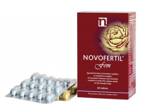 Elogis Novofertil Fem Συμπλήρωμα Διατροφής για την Υποστήριξη της Γυναικείας Υγείας, 60 δισκία