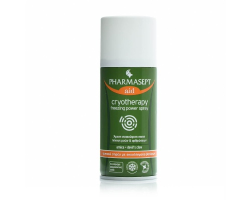 Pharmasept Cryotherapy Freezing Power Spray Ψυκτικό Αναλγητικό Σπρέι Κρυοθεραπείας, 150ml Pharmasept Cryotherapy Freezing Power Spray Ψυκτικό Αναλγητικό Σπρέι Κρυοθεραπείας, 150ml