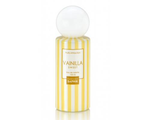 Saphir Parfums, Νεανικό Άρωμα, Vanilla Sweet, Eau De Toilette, 100ml. Saphir Parfums, Νεανικό Άρωμα, Vanilla Sweet, Eau De Toilette, 100ml.