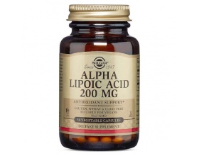 Solgar Alpha Lipoic Acid 200mg Συμπλήρωμα Διατροφής Άλφα Λιποϊκού Οξέως με Αντιοξειδωτική δράση, 50 φυτικές κάψουλες Solgar Alpha Lipoic Acid 200mg Συμπλήρωμα Διατροφής Άλφα Λιποϊκού Οξέως με Αντιοξειδωτική δράση, 50 φυτικές κάψουλες