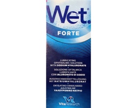 Vita Research Wet Forte Ενυδατικό Οφθαλμικό Διάλυμα με Υαλουρονικό Νάτριο, 10ml