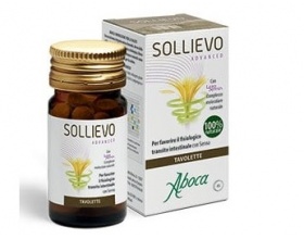 Aboca Sollievo Bio Συμπλήρωμα διατροφής που βοηθάει στη φυσιολογική λειτουργία του εντέρου, 45tabs