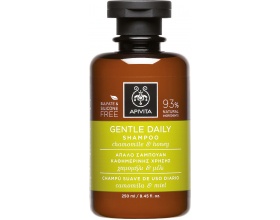 Apivita Gentle Daily Shampoo Απαλό Σαμπουάν για Καθημερινή Χρήση με Χαμομήλι & Μέλι, για Όλους τους Τύπους Μαλλιών, 250ml Apivita Gentle Daily Shampoo Απαλό Σαμπουάν για Καθημερινή Χρήση με Χαμομήλι & Μέλι, για Όλους τους Τύπους Μαλλιών, 250ml