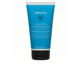 Apivita Moisturizing Conditioner Μαλακτική Κρέμα Ενυδάτωσης, για όλους τους τύπους μαλλιών, 150ml