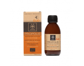 APIVITA PROPOLIS Kids Βιολογικό σιρόπι για το λαιμό με μέλι και θυμάρι 150 ml