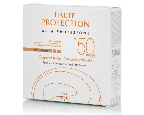 Avene Eau Thermale Compact Teinte Dore SPF50 Αντηλιακή Πούδρα Προσώπου με Χρώμα, 10gr Avene Eau Thermale Compact Teinte Dore SPF50 Αντηλιακή Πούδρα Προσώπου με Χρώμα, 10gr