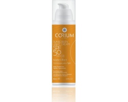 Corium Line Sunscreen Light Cream Matte Effect SPF50 Λεπτόρρευστη Αντηλιακή Κρέμα Προσώπου, 50ml