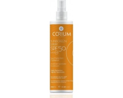 Corium Line Sunscreen Spray SPF50 Αντηλιακό Σπρέι για Πρόσωπο & Σώμα, 250ml  Corium Line Sunscreen Spray SPF50 Αντηλιακό Σπρέι για Πρόσωπο & Σώμα, 250ml