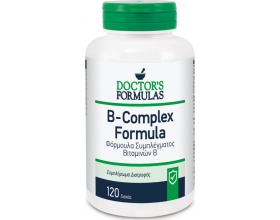 Doctor's Formula B-Complex Formula Φόρμουλα Συμπλέγματος Βιταμινών Β, 120 δισκία 