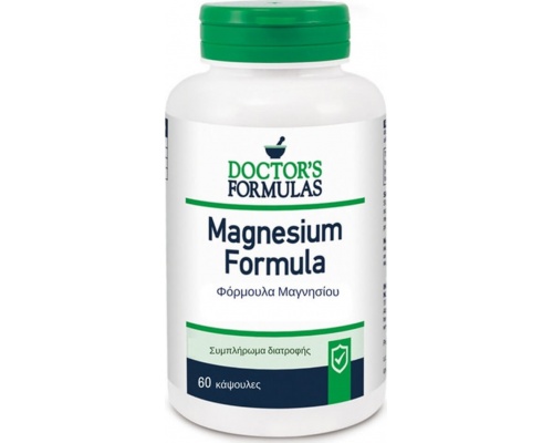 Doctor's Formulas Magnesium Συμπλήρωμα Διατροφής με Μαγνήσιο, 60 δισκία 