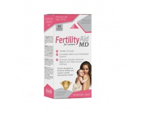  Fertility Aid MD For Women Συμπλήρωμα Διατρόφης για την Αναπαραγωγική Υγεία των Γυναικών, 60tbs