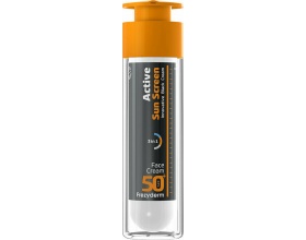 Frezyderm Active Sun Screen Innovative Black Cream SPF50+ Αντηλιακή Κρέμα Προσώπου με Ενεργό Άνθρακα, 50ml