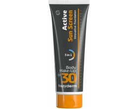 Frezyderm Active Sun Screen Body Make Up SPF30 Αντηλιακό Make Up Σώματος, 75ml