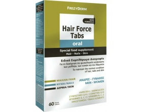 Frezyderm Hair Force Tabs Oral Συμπλήρωμα Διατροφής για Μαλλιά, Νύχια & Δέρμα, 60 δισκία
