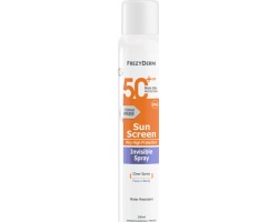 Frezyderm Sun Screen Invisible Spray SPF50+ Διάφανο Αντηλιακό Σπρέι Προσώπου & Σώματος, 200ml Frezyderm Sun Screen Invisible Spray SPF50+ Διάφανο Αντηλιακό Σπρέι Προσώπου & Σώματος, 200ml