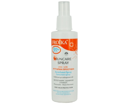 Froika Suncare Spray SPF50+ Αντηλιακό Σπρέι Σώματος, 125ml Froika Suncare Spray SPF50+ Αντηλιακό Σπρέι Σώματος, 125ml