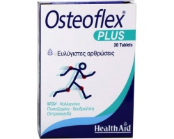 Health Aid Osteoflex Plus Συμπλήρωμα Διατροφής για Ευλύγιστες Αρθρώσεις, 30 δισκία Health Aid Osteoflex Plus Συμπλήρωμα Διατροφής για Ευλύγιστες Αρθρώσεις, 30 δισκία