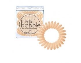 Invisi Bobble Original Κοκαλάκι Hair Rings To Be or Nude To Be 3τμχ  