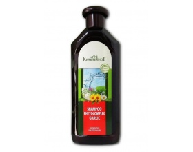 Krauterhof Σαμπουάν με Φυτοσύμπλεγμα & Σκόρδο Διεγείρει την Ανάπτυξη της Τρίχας για Λιπαρά Μαλλιά, 500ml