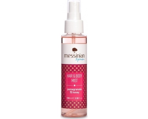 Messinian Spa Hair & Body mist Ρόδι & Μέλι με ΠΟΠ εξαιρετικό παρθένο ελαιόλαδο Καλαμάτας 100ml Messinian Spa Hair & Body mist Ρόδι & Μέλι με ΠΟΠ εξαιρετικό παρθένο ελαιόλαδο Καλαμάτας 100ml