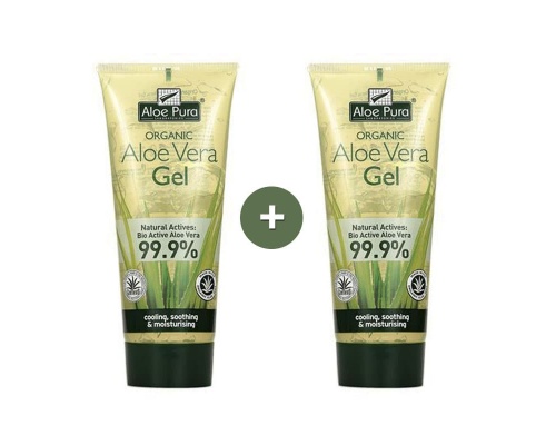 Optima Organic Aloe Vera Gel Τζελ για Ενυδάτωση & Αποκατάσταση του Ξηρού Δέρματος, 2x200ml Optima Organic Aloe Vera Gel Τζελ για Ενυδάτωση & Αποκατάσταση του Ξηρού Δέρματος, 2x200ml