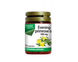 Power Health Evening Primrose Oil 500mg  Συμπλήρωμα Διατροφής για την Εμμηνόπαυση, 30 κάψουλες