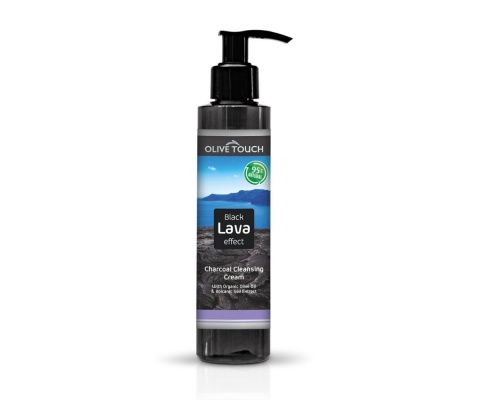 Propharm Olive Touch Black Lava Effect Charcoal Cleansing Cream Κρέμα Καθαρισμού Προσώπου με Ενεργό Άνθρακα, 150ml Propharm Olive Touch Black Lava Effect Charcoal Cleansing Cream Κρέμα Καθαρισμού Προσώπου με Ενεργό Άνθρακα, 150ml