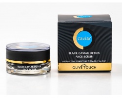 Propharm Olive Touch Black Caviar Detox Face Scrub & Serum, 15ml Propharm Olive Touch Black Caviar Detox Face Scrub & Serum, 15ml