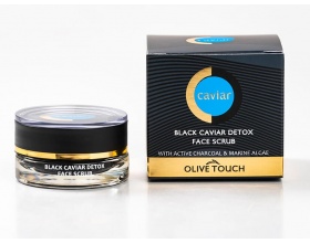Propharm Olive Touch Black Caviar Detox Face Scrub & Serum, 15ml