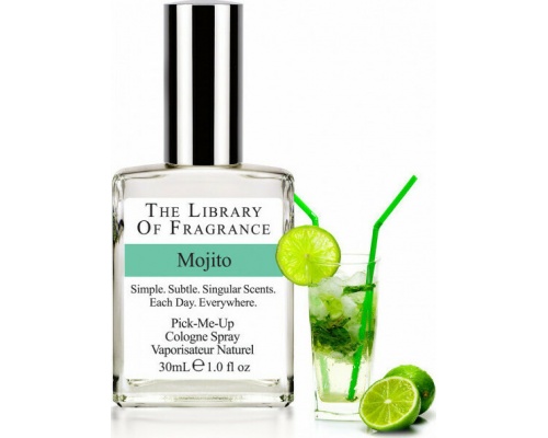 THE LIBRARY OF FRAGRANCE, Κολώνια σε Σπρέυ, με άρωμα Mojito  , 30ml THE LIBRARY OF FRAGRANCE, Κολώνια σε Σπρέυ, με άρωμα Mojito  , 30ml