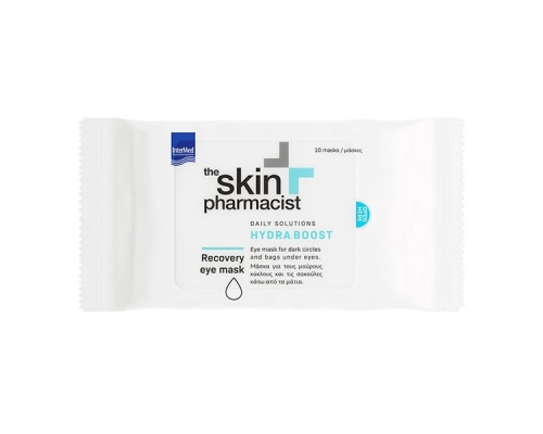 THE SKIN PHARMACIST  ΗYDRA BOOST recovery eye-mask Μάσκα για τους μαύρους κύκλους και τις σακούλες κάτω από τα μάτια 10 μάσκες  THE SKIN PHARMACIST  ΗYDRA BOOST recovery eye-mask Μάσκα για τους μαύρους κύκλους και τις σακούλες κάτω από τα μάτια 10 μάσκες