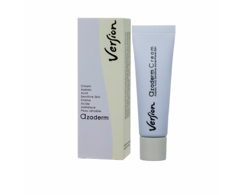 Version Azaderm Cream 30ml, Κρέμα για ευαίσθητα δέρματα με τάση ήπιας ή φλεγμονώδους ακμής Version Azaderm Cream 30ml, Κρέμα για ευαίσθητα δέρματα με τάση ήπιας ή φλεγμονώδους ακμής