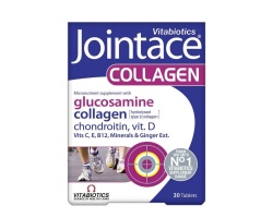 Vitabiotics Jointace Collagen Συμπλήρωμα Διατροφής για την Υγεία των Αρθρώσεων, 30 δισκία Vitabiotics Jointace Collagen Συμπλήρωμα Διατροφής για την Υγεία των Αρθρώσεων, 30 δισκία