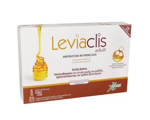 Aboca Leviaclis Adult Μικρόκλυσμα με Promelaxin για την Καταπολέμηση της Δυσκοιλιότητας, 6x10gr Aboca Leviaclis Adult Μικρόκλυσμα με Promelaxin για την Καταπολέμηση της Δυσκοιλιότητας, 6x10gr