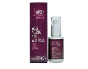 Aloe+ Colors 4Drone Well Aging Antiwrinkle Face Serum 40+ Αντιρυτιδικός Ορός Προσώπου, 30ml