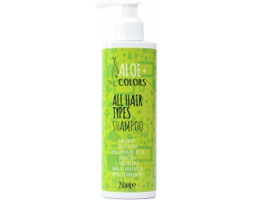 Aloe+ Colors All Hair Types Shampoo Απαλό Σαμπουάν Για Όλους Τους Τύπους Μαλλιών, 250ml