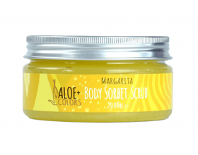 Aloe+ Colors Margarita Body Sorbet Scrub Απαλό Απολεπιστικό Σώματος, 200ml